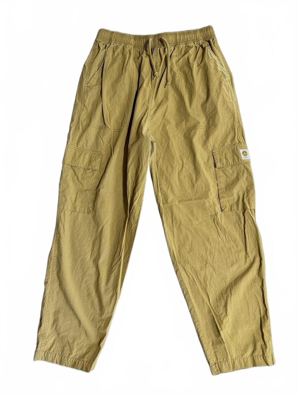 OBEY Sunny Poplin Cargo Pants Olive Oil Y2K Inspired Joggers Women's Size Small - Picture 2 of 9